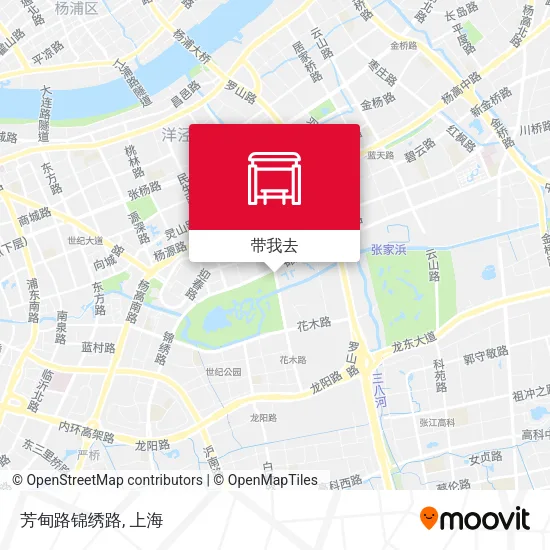 芳甸路锦绣路地图