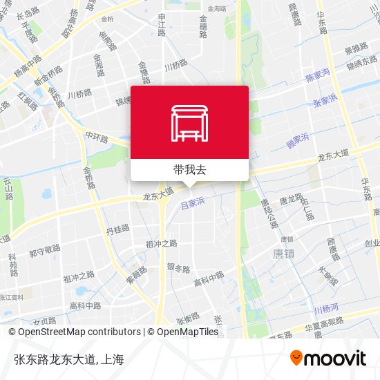 张东路龙东大道地图
