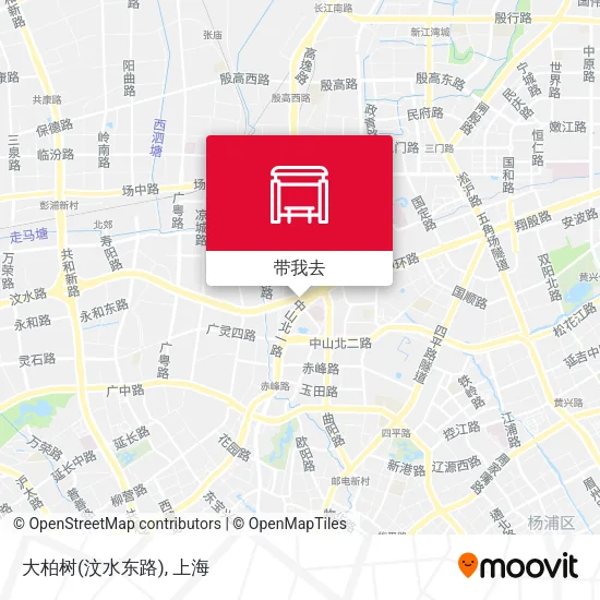大柏树(汶水东路)地图