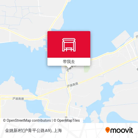 金姚新村(沪青平公路A9)地图