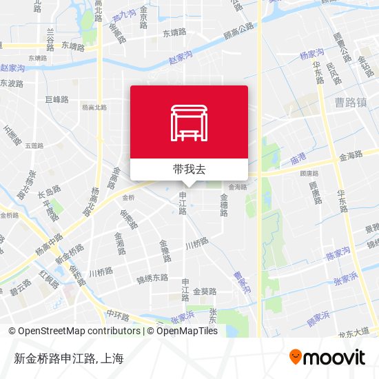 新金桥路申江路地图
