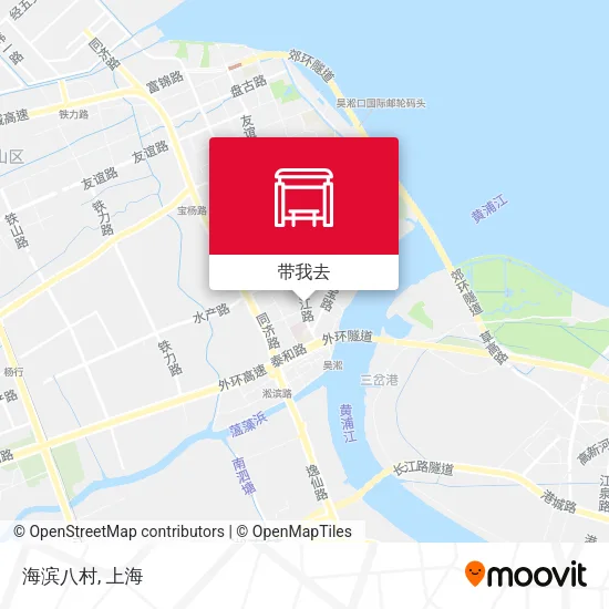 海滨八村地图