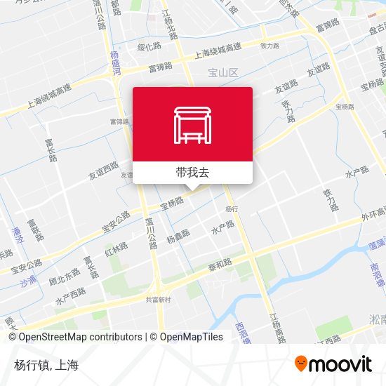 杨行镇地图