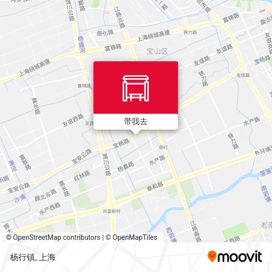 杨行镇地图