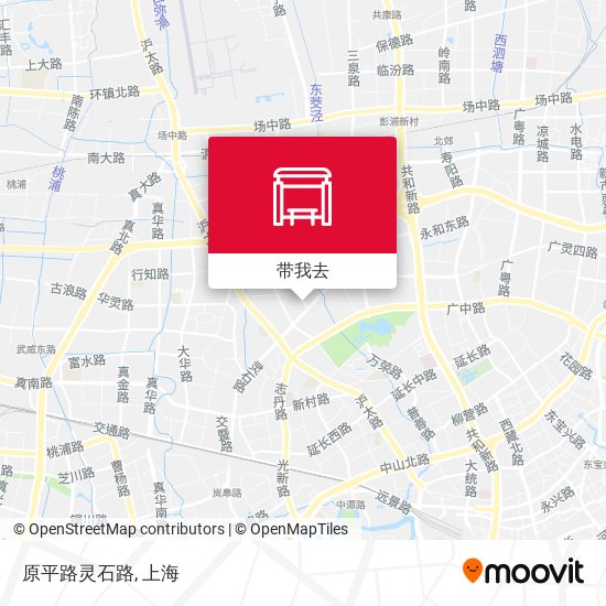 原平路灵石路地图