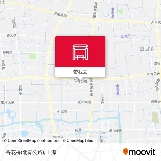 香花桥(北青公路)地图
