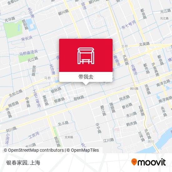 银春家园地图