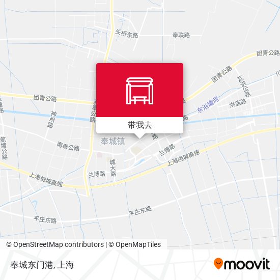 奉城东门港地图