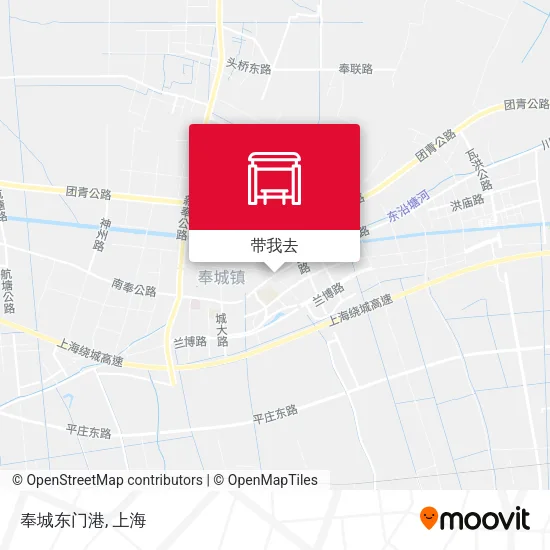 奉城东门港地图