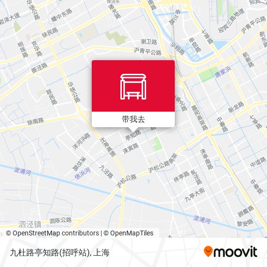 九杜路亭知路(招呼站)地图