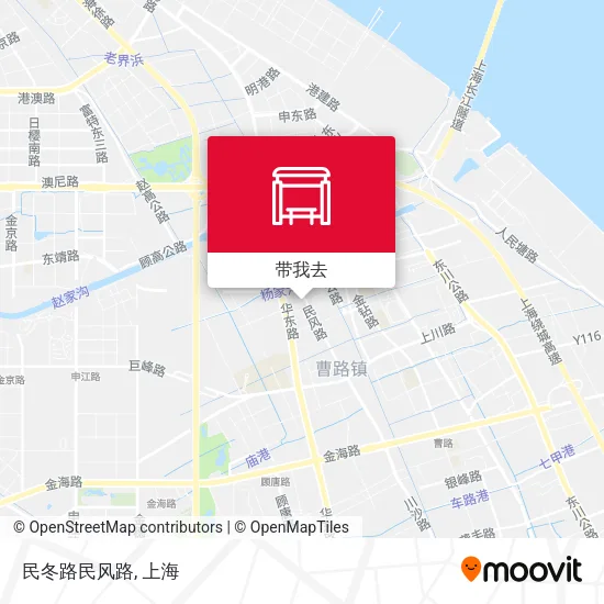 民冬路民风路地图