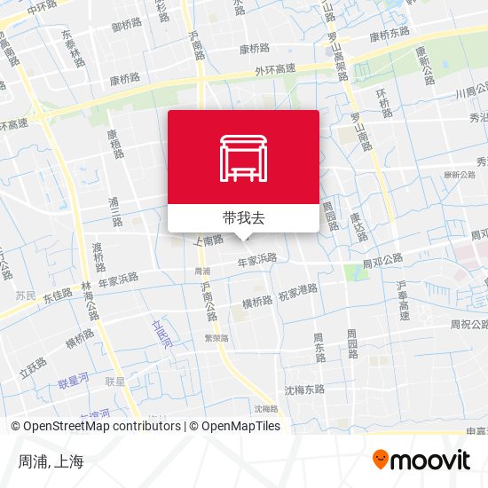 周浦地图