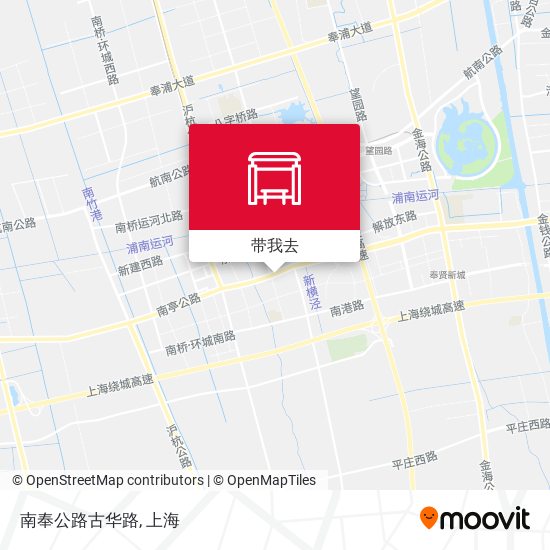 南奉公路古华路地图