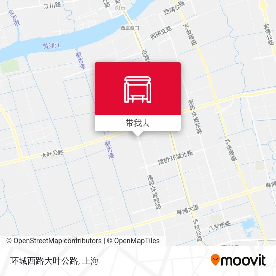 环城西路大叶公路地图