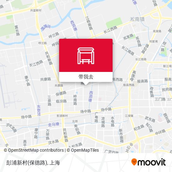 彭浦新村(保德路)地图