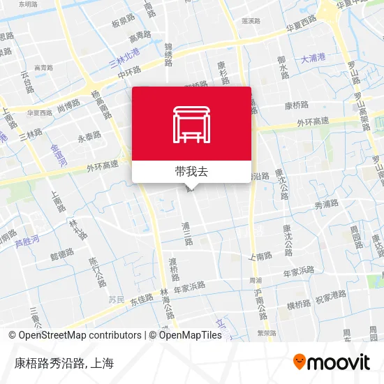 康梧路秀沿路地图