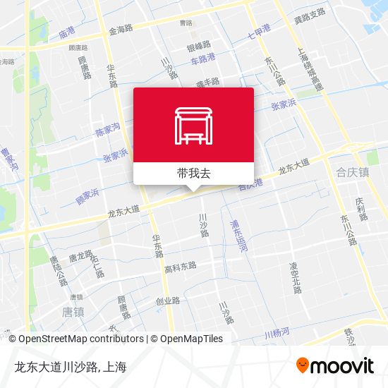 龙东大道川沙路地图