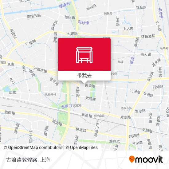 古浪路敦煌路地图