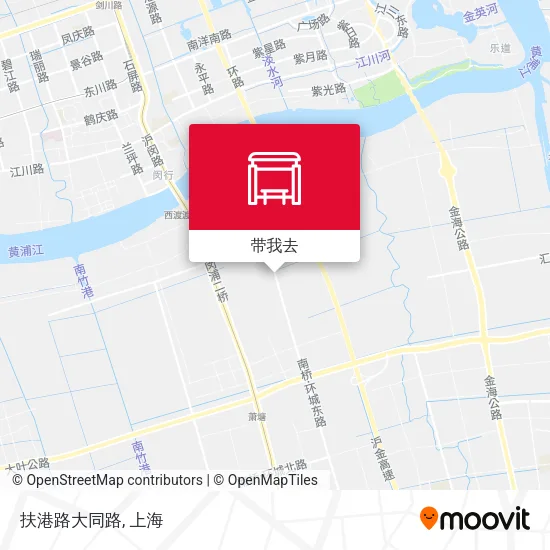 扶港路大同路地图