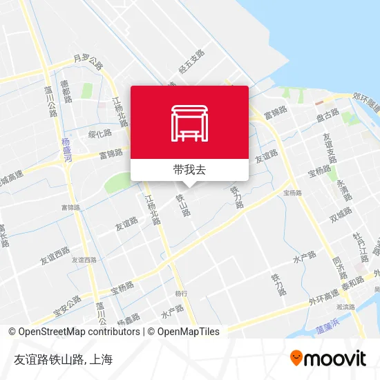 友谊路铁山路地图