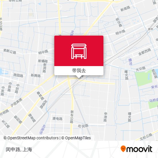 闵申路地图