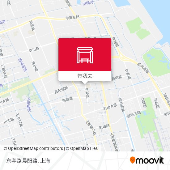 东亭路晨阳路地图