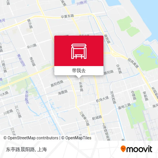 东亭路晨阳路地图