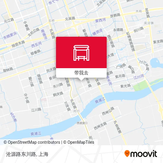 沧源路东川路地图