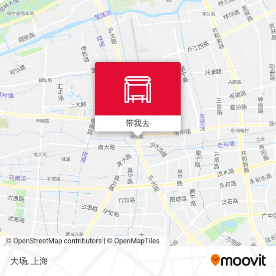 大场地图