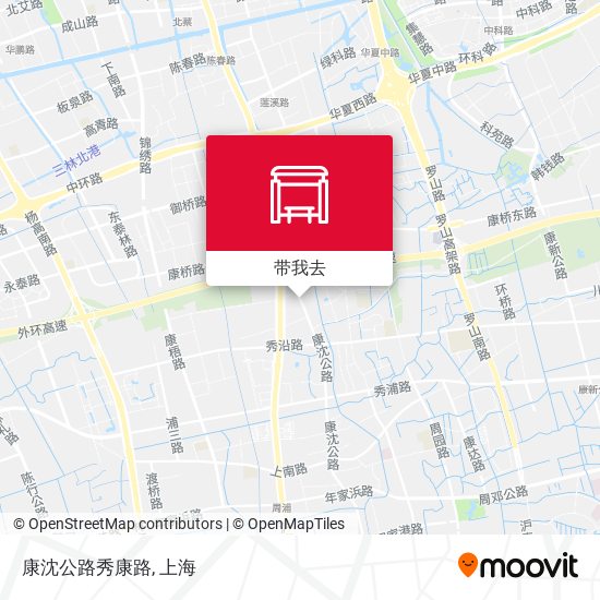 康沈公路秀康路地图