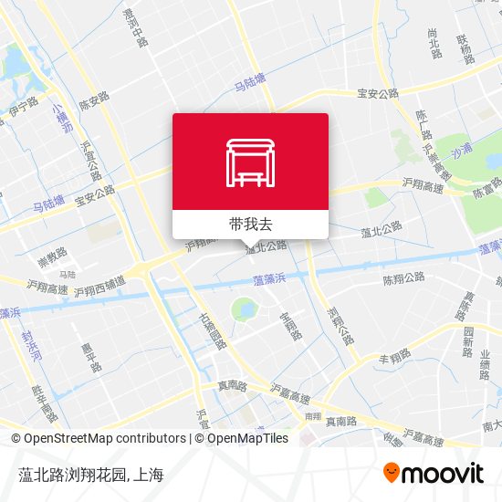 蕰北路浏翔花园地图