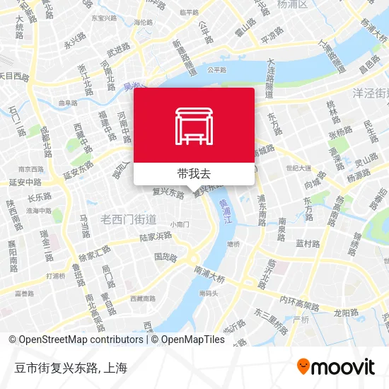 豆市街复兴东路地图