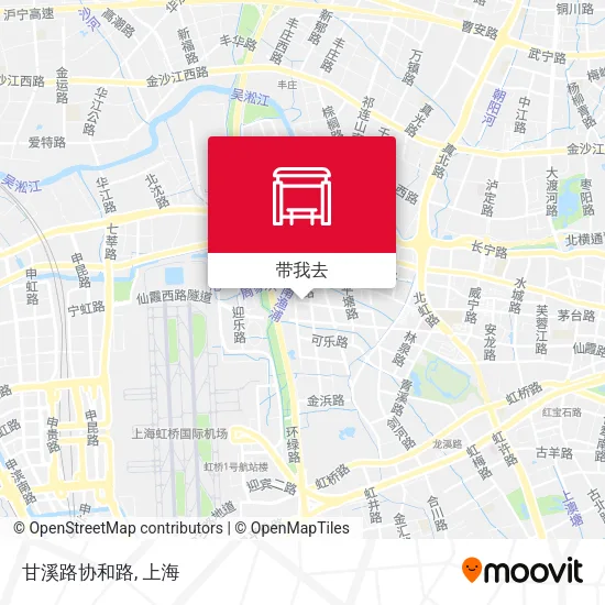 甘溪路协和路地图