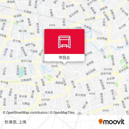 忻康里地图