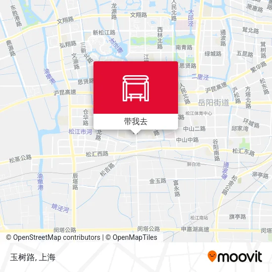 玉树路地图