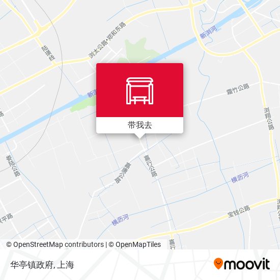 华亭镇政府地图