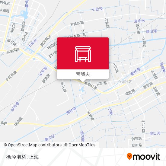 徐泾港桥地图