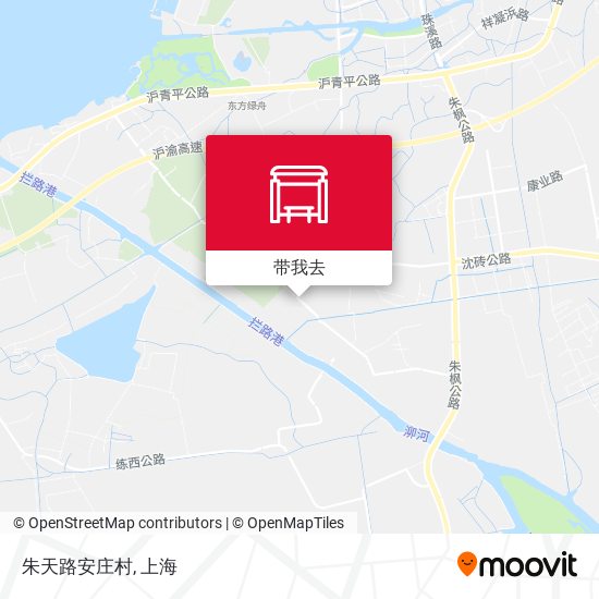 朱天路安庄村地图