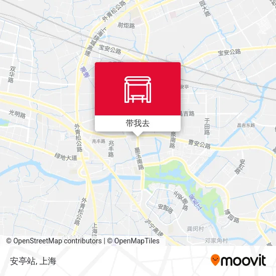 安亭站地图