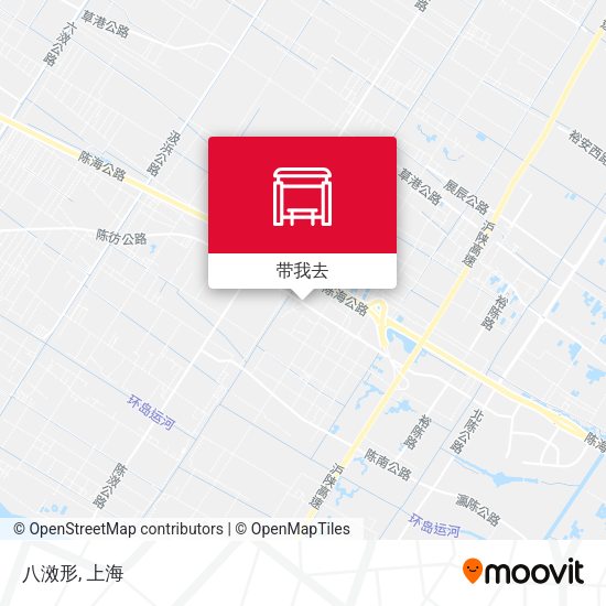 八滧形地图