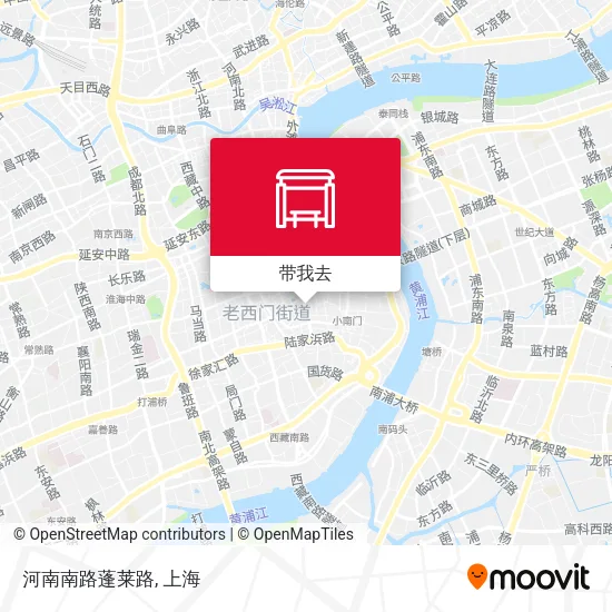 河南南路蓬莱路地图