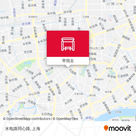 水电路同心路地图