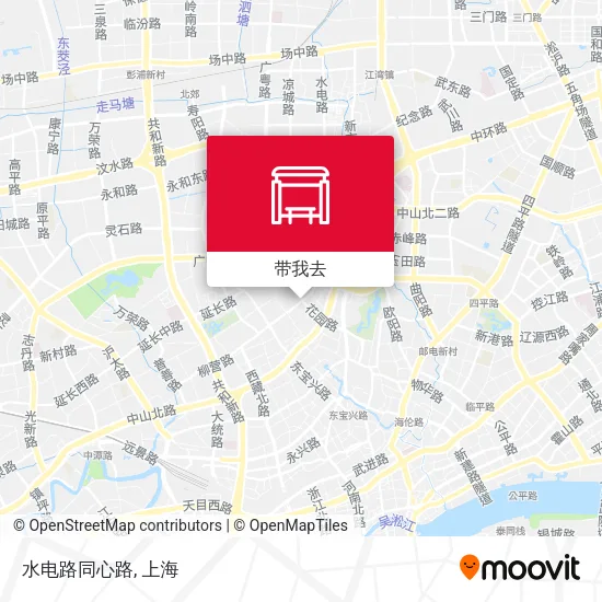 水电路同心路地图