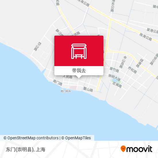 东门(崇明县)地图