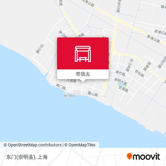 东门(崇明县)地图