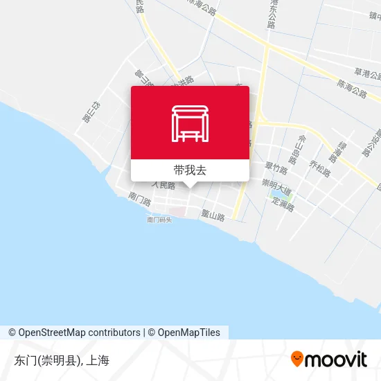 东门(崇明县)地图