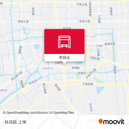 桂花园地图