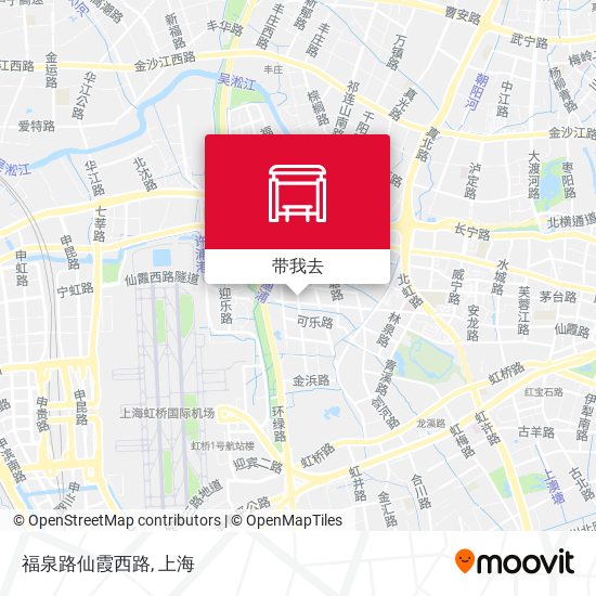 福泉路仙霞西路地图
