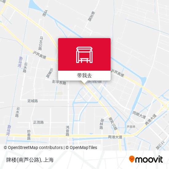 牌楼(南芦公路)地图