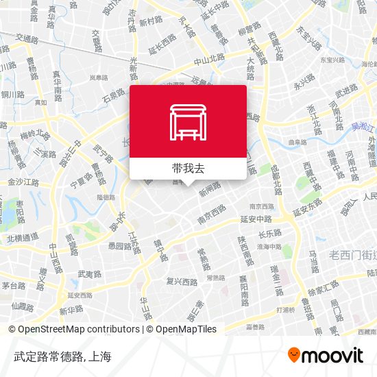 武定路常德路地图